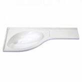 Comet Abs Sol Eviye Lavabo 840x375 mm