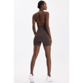 COMEUP Şort Tulum Kakao Dansı