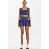 COMEUP Şortlu Tenis Eteği Oxford Blue