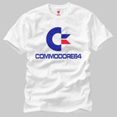 Commodore 64 Erkek Tişört - S - Beyaz