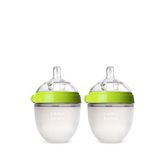 Comotomo Antikolik Silikon Yavaş Akışlı 0-3 Ay 2'li Biberon 150 Ml - Yeşil