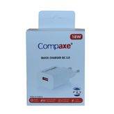 Compaxe CTA-150QC QC 3.0 18 W USB Ev Şarj Kafası