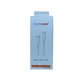 Compaxe CTK-BTT USB 3.0 1 mt 3 A Type C to Type C Şarj Kablosu