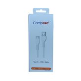 Compaxe CTK-BTU USB 3.0 1 mt Type C 3 A Şarj Kablosu