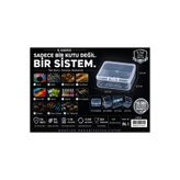 Compaxe P-Serisi 15’li Plastik Şeffaf Organizer Kutu