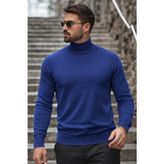 Comstar Erkek Kışlık Basic Uzun Boğazlı K.lacivert Kazak