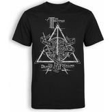 Comvicho Harry Potter 3 Baskılı Siyah Tişört - XL