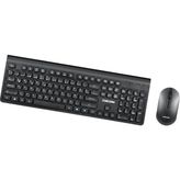 Concord C69 Kablosuz Multimedya Türkçe Q Klavye Mouse Seti - Siyah