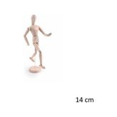 Conda Ahşap İnsan Mankeni Figürü 14 cm