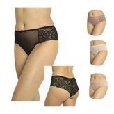 Confeo 804-008 Kadın Dantelli 4'Lü Bikini Külot