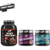 Conlast Whey Protein 2000G/PRE-WORKOUT 300G/PROFLAKS 300G