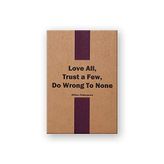 Container Quotesonkraft Do Wrong To None Not Defteri, A5, 32 Yaprak