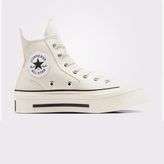 Converse Chuck 70 De Luxe Squared Unisex Krem Sneaker - Beyaz