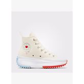converse Run Star Hike Platform Y2k Heart Unisex Krem Sneaker