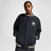 Converse Varsity Graphic Erkek Siyah Dik Yaka Ceket
