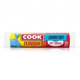 Cook Eko Cop Torbası Jumbo 80*100 10'Lu66302