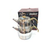 Cooker Tuana Çelik Çaydanlık Mini Boy 2879 Gold