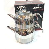 Cooker Tuana Çelik Çaydanlık Mini Boy 2881 Sade