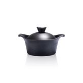 Cooknkeep Martı 22 Cm Tencere Siyah 22 Cm