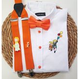 Cool Bebe Küçük Prens Konseptli Askıpapyon Gömlek - Turuncu - 4 Yaş