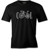 Cool Bicycle Siyah Erkek Tshirt - M