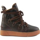Cool Moon Kürklü Bayan Sneaker Bot 365051 - Kahve