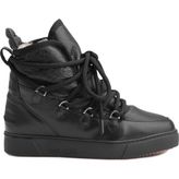 Cool Moon Kürklü Bayan Sneaker Bot 365051 - Siyah