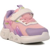Cool Ruby Işıklı Ortopedik Ruby Kız Çocuk Spor Ayakkabı Pudra