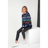Cool Tarz Kadın Christmas Yılbaşı Kazağı