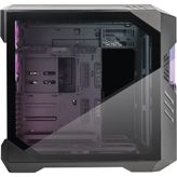 Cooler Master HAF700 EVO Tempered Glass ARGB Ledli LCD Ekran Mesh Ön Panel, Titanyum Gri Renkli FullTower Kasa (H700E-IGNN-S00)