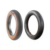 Coolride 20x4.00 3mm Zırhlı Fat Bike Amber Yanak Bisiklet Dış Lastik