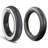 Coolride 20X4.00 3mm Zırhlı Fat Bike Beyaz Yanak Bisiklet Dış Lastik