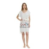Copia Kadın Bambu Plaj Elbisesi Kahve 3