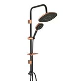 Coral Bronz Black Tall Sistem Duş Seti