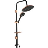 Coral Bronze-Black Tall Sistem Duş Seti
