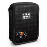 Coral High Erkek Çocuk Organizer Kalemlik/Kalem Çantası - Drone Pilotu Siyah