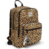 Coral High Kahverengi Leopar Desenli Okul Sırt Çantası 18 Litre Kapasiteli Ergonomik Tasarım