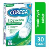 Corega Cleanser Bio 30'lu Protez Temizleme