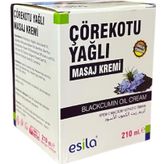 Çörekotu Yağı Masaj Kremi 210 Ml, Esila