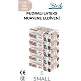 Coremed LATEKS PUDRALI MUAYENE ELDİVENİ S-5 PAKET 100'LÜ