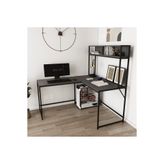 Cornermaster Raflı L Köşe Çalışma Masası, Antrasit