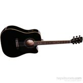 Cort AD880CE-BKW Elektro Akustik Gitar