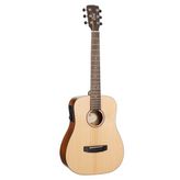 Cort Elektro Akustik Gitar, Çantalı, Open Pore,
