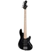 Cort Njs5 Bk Bass Gitar, 5 Telli, Çantalı, Siyah