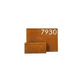 Corten Numaralı Modern Saksı