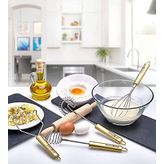 Cosiness Pro Gold 4 Parça Çırpıcı Set