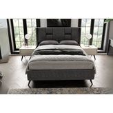 Cotta Beige Bazalı Karyola - Bej - Renk