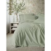 Cotton Box Plain Çift Kişilik Nevresim Takımı Adaçayı