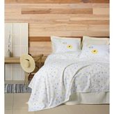 Cotton Box Sweet Tek Kişilik Pike Takımı Dolce Sarı - Sarı - Beyaz