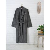 Cotton Box Wellness Bornoz Zen Antrasit S/m - S - M